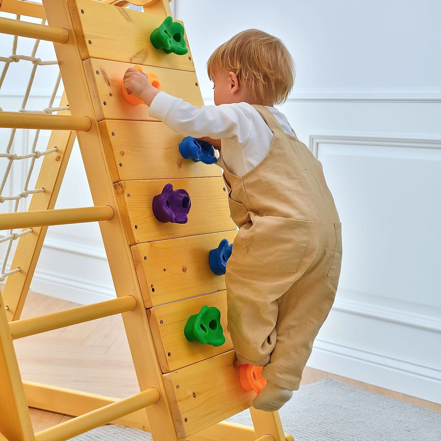 Chestnut | Outdoor & Indoor Foldable Jungle Gym