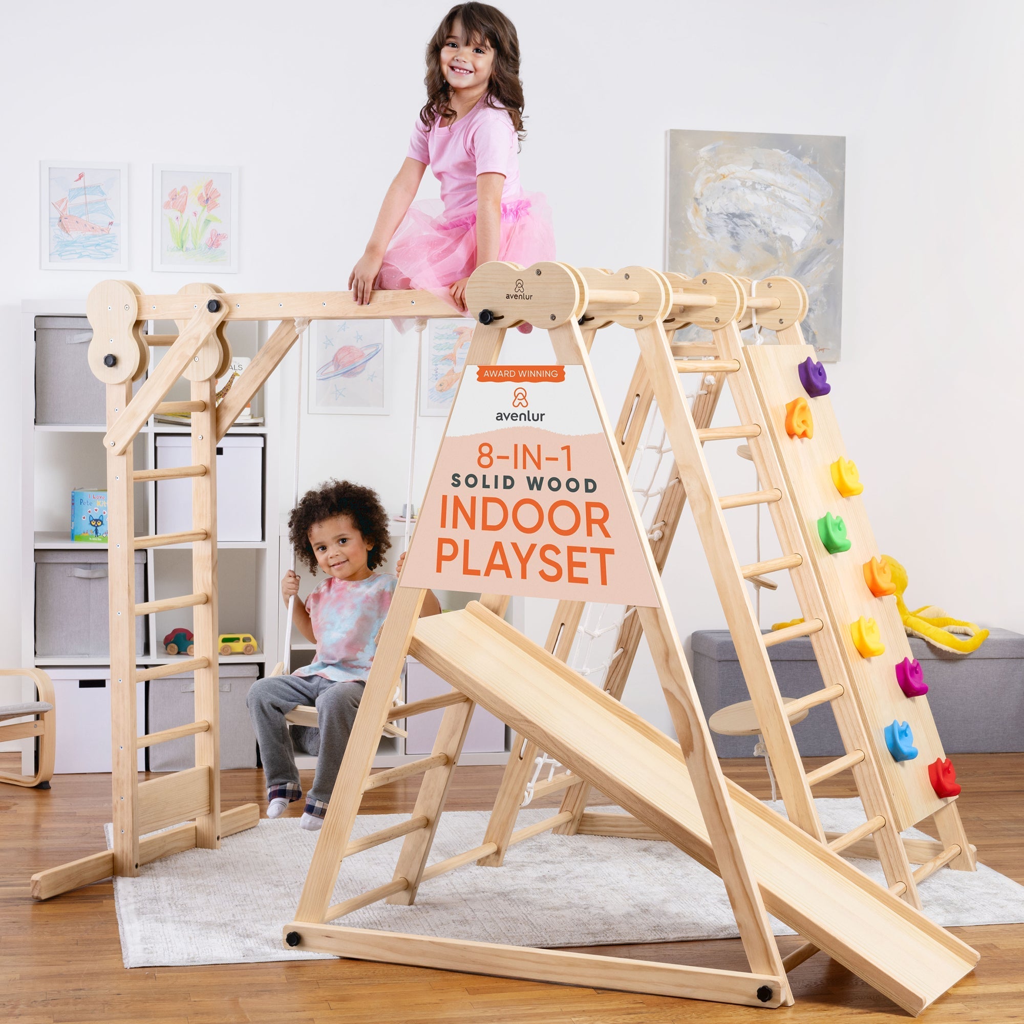 Chestnut | Foldable Jungle Gym
