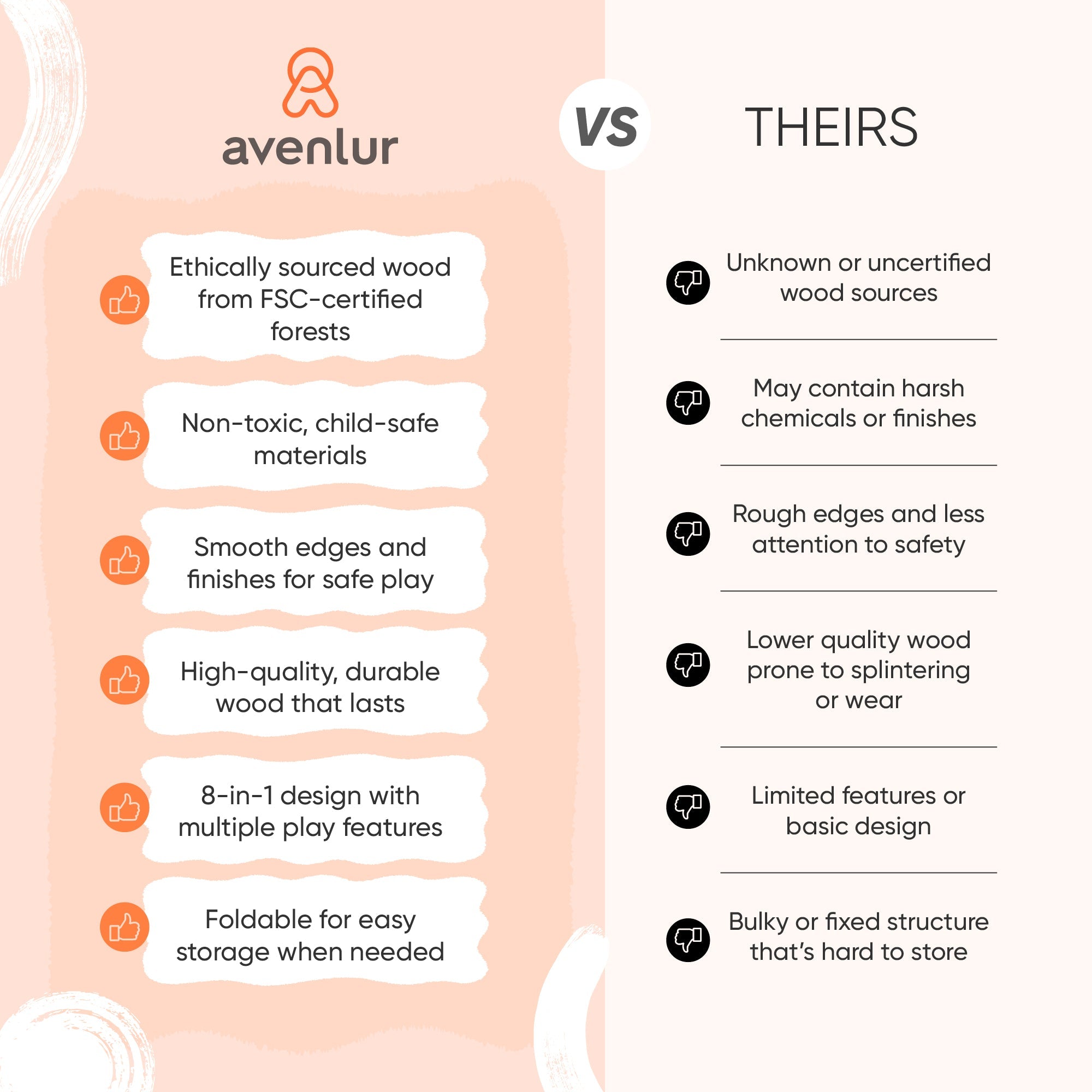 Chestnut | Foldable Jungle Gym