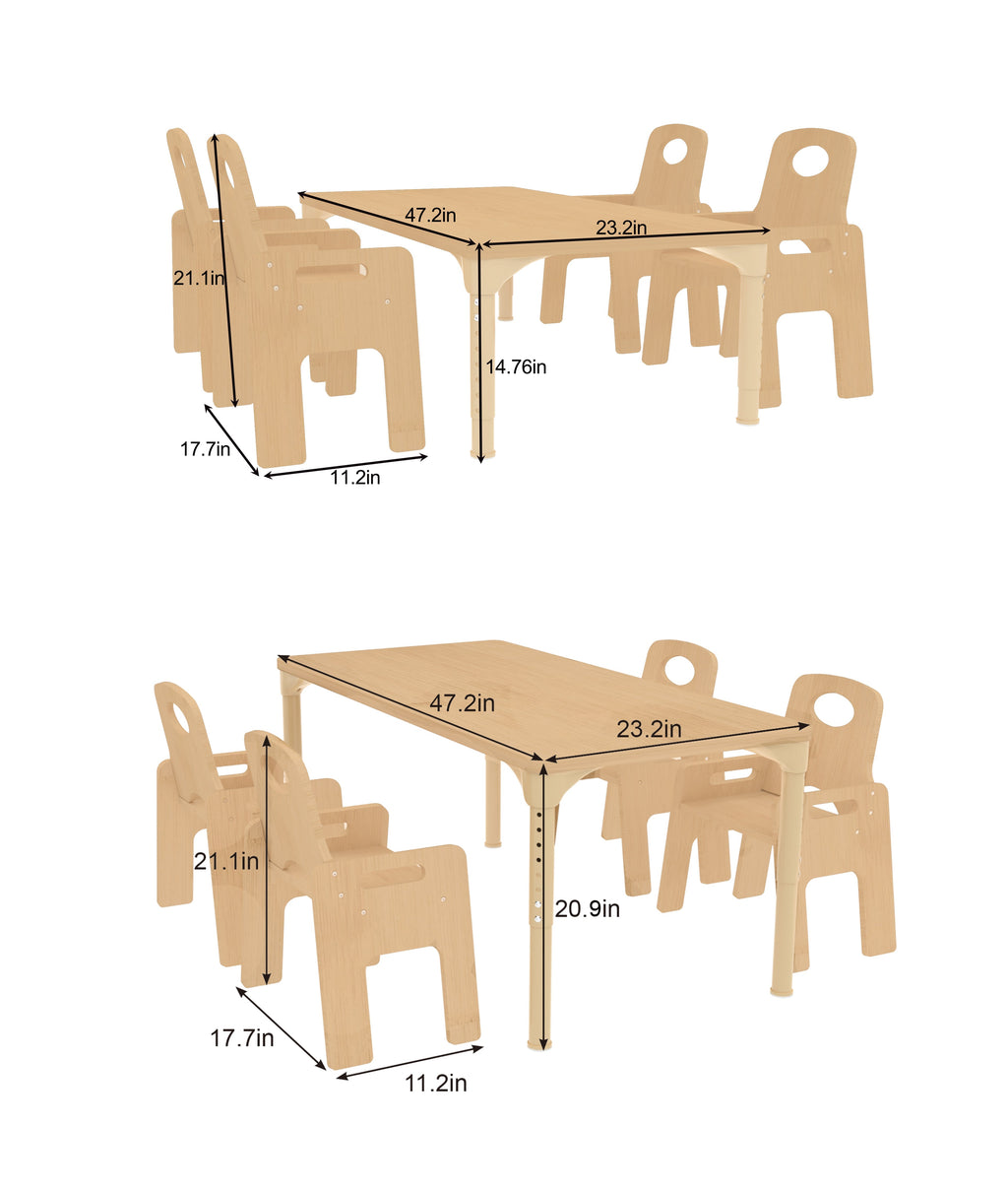 Adrian | Adjustable Toddler Table & Chair Set