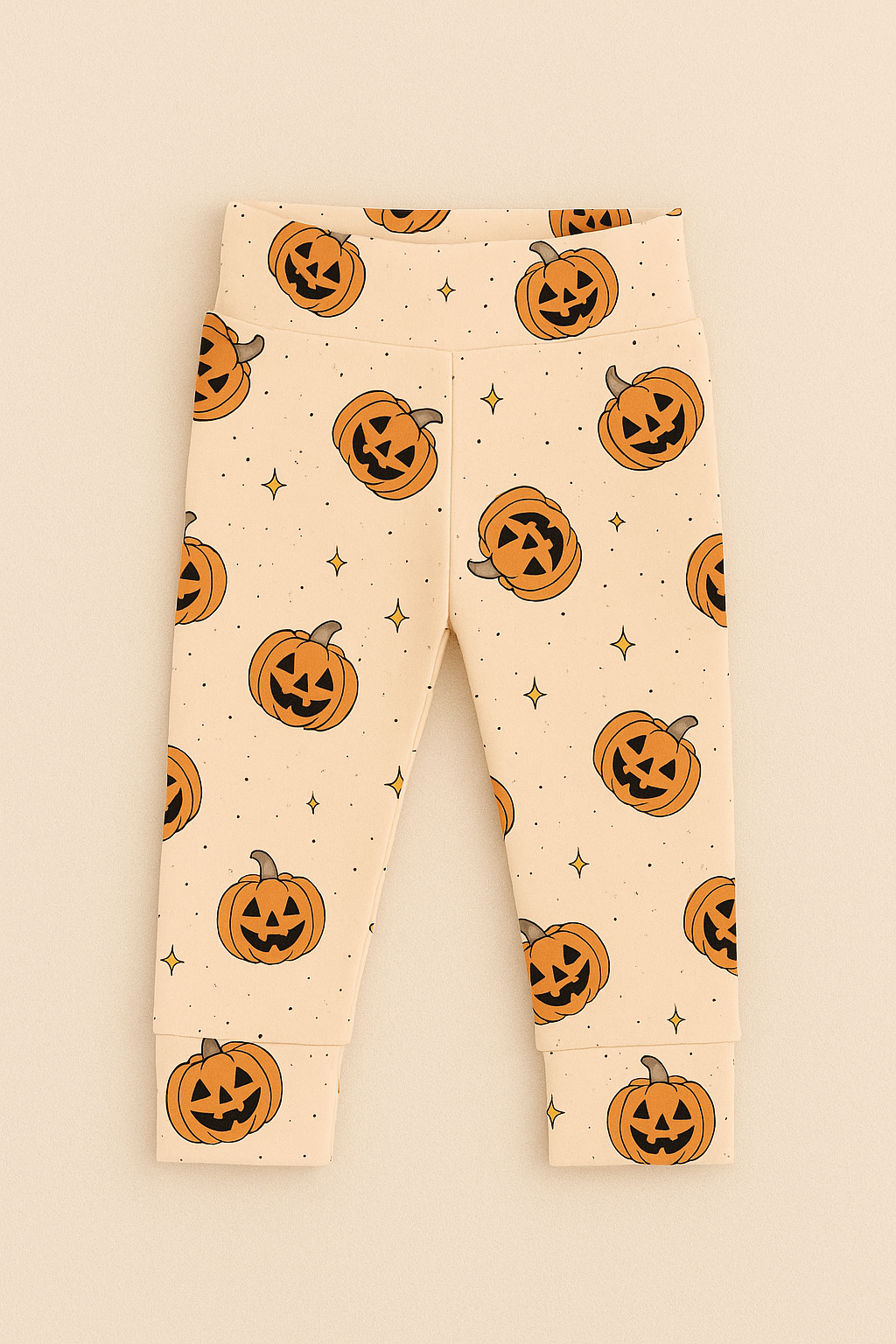 Halloween Baby Leggings, Jack-O-Lanterns