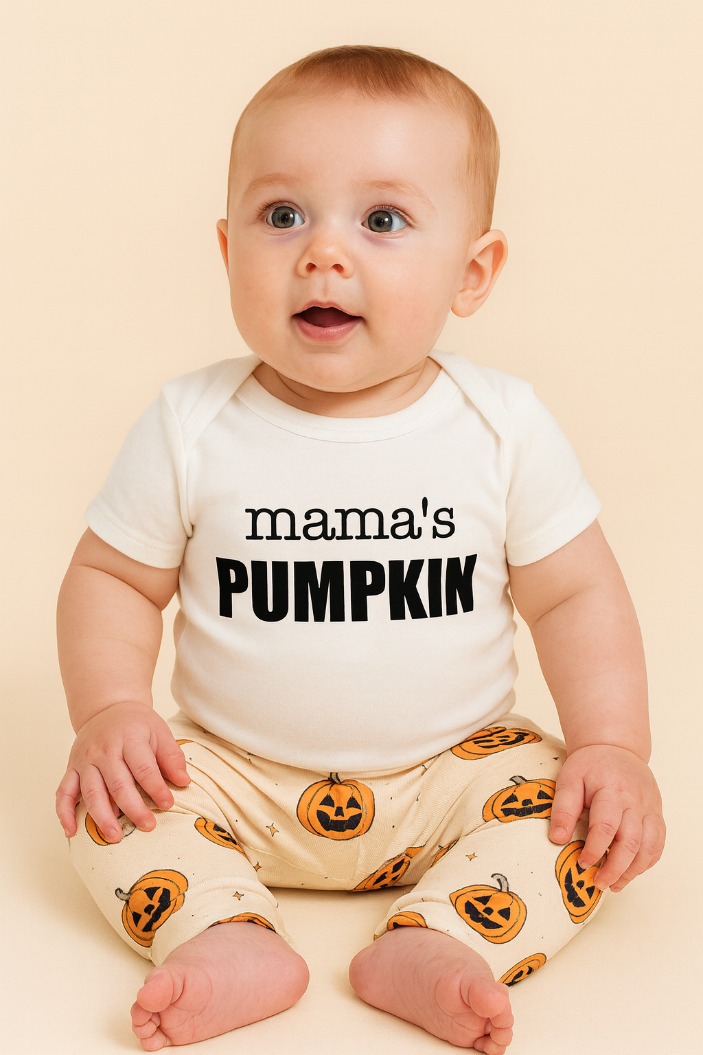 Halloween Baby Leggings, Jack-O-Lanterns