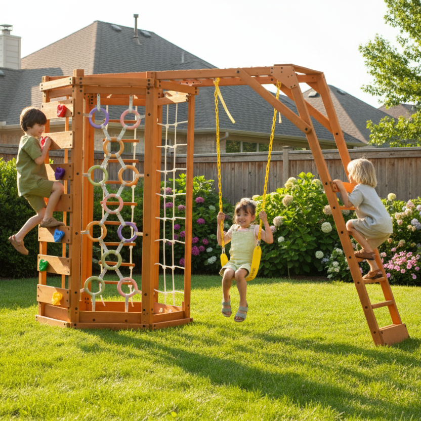 Hawthorn | Octagon Outdoor Jungle Gym