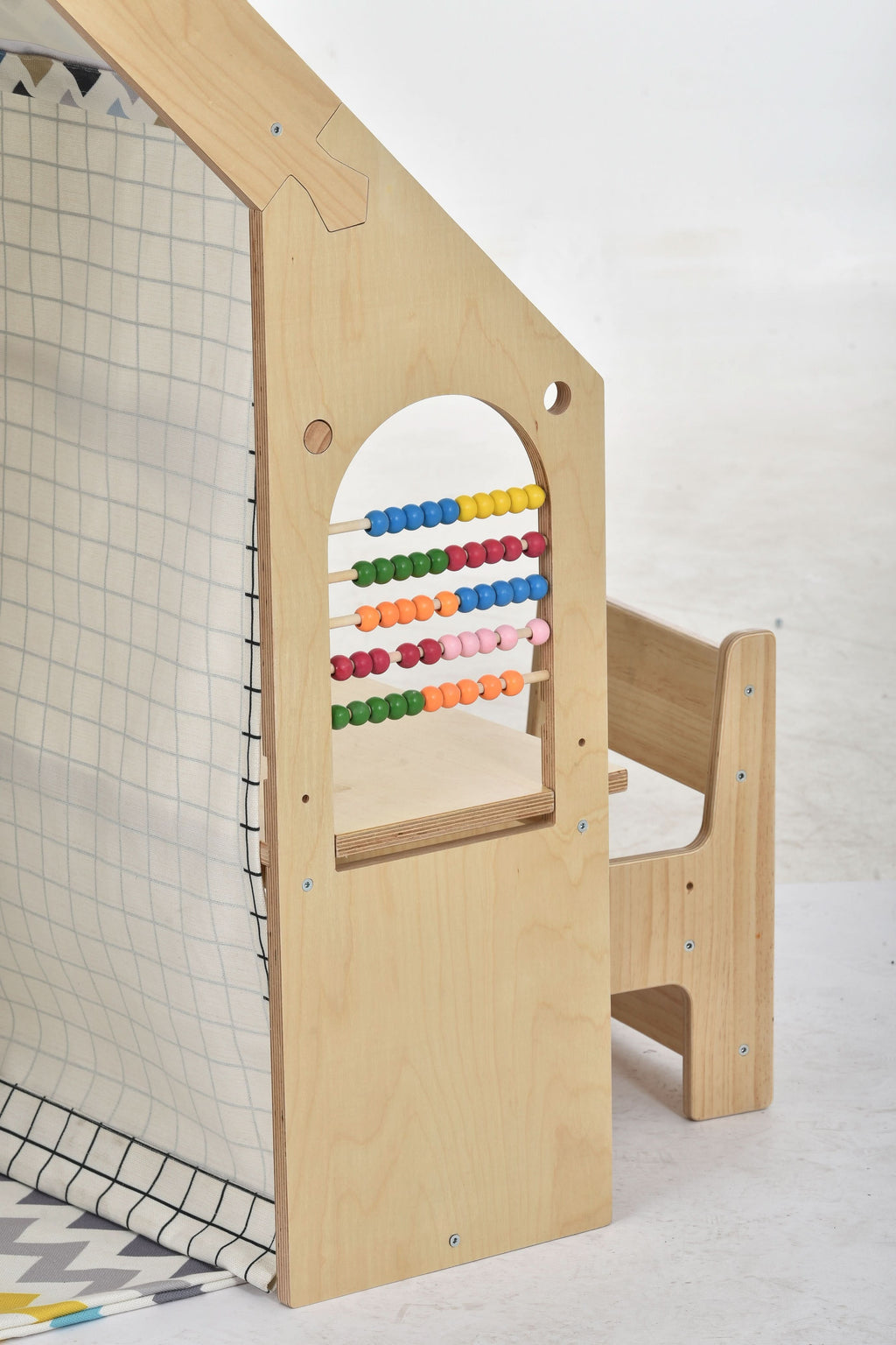 Flair | Playhouse & Sensory Desk - Black & White
