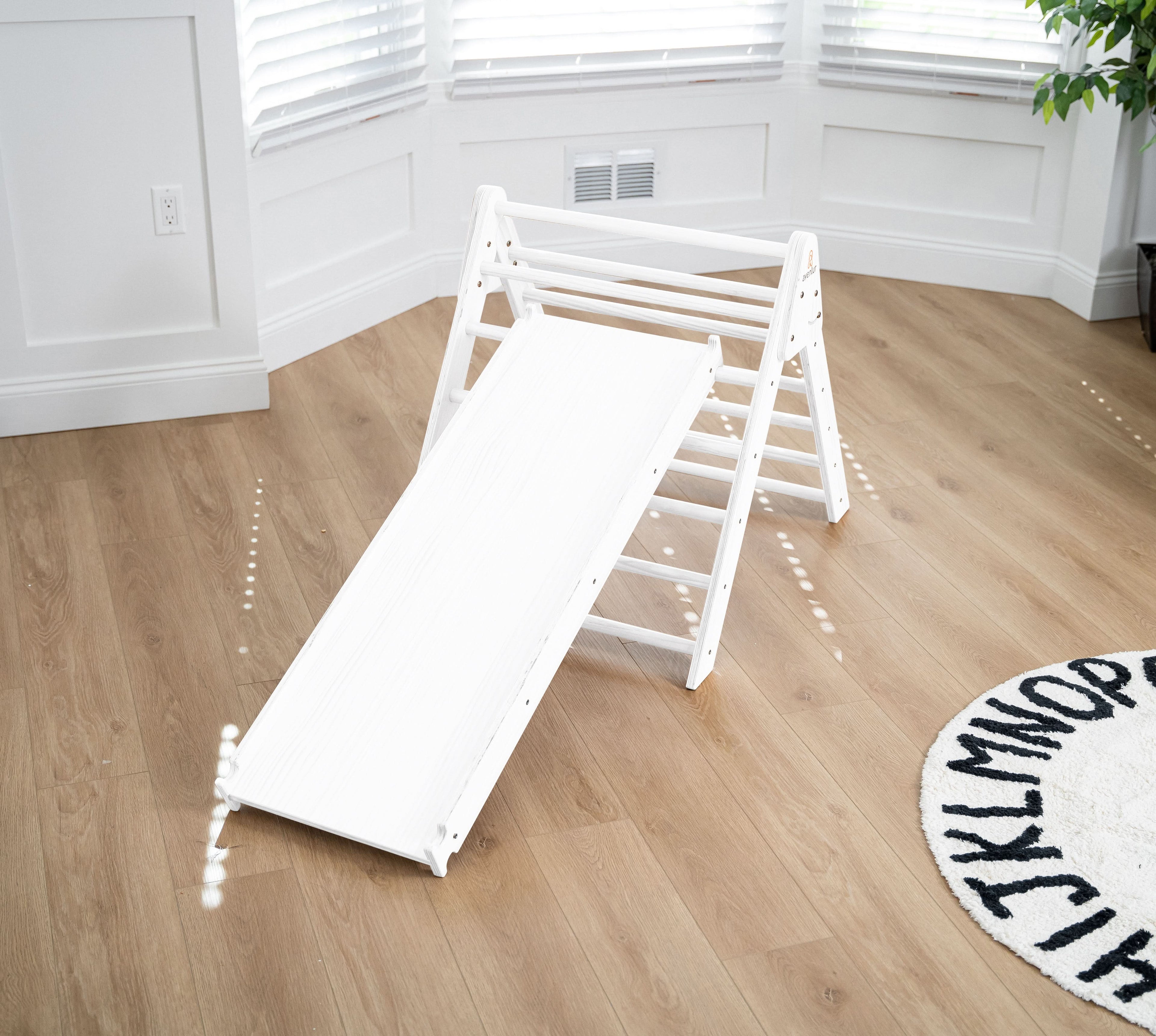 Hazel | Pikler Triangle, Slide & Rocker Set - Natural