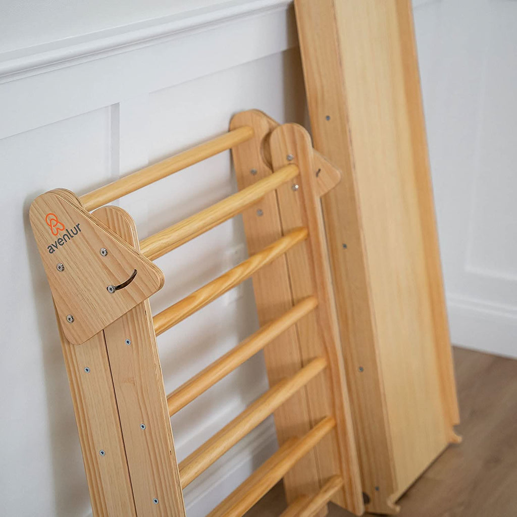 Hazel | Pikler Triangle, Slide & Rocker Set - Natural